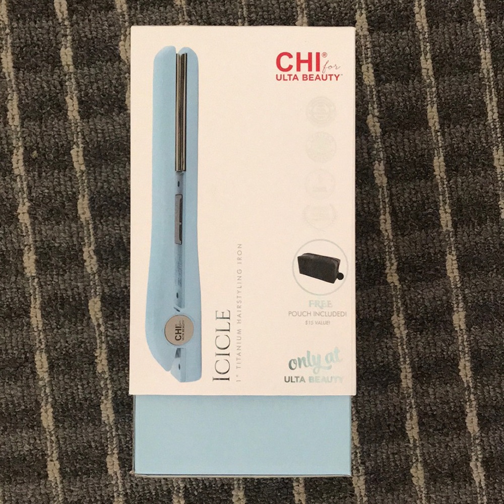 1” flat iron
